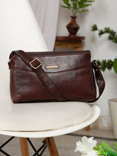 Load image into Gallery viewer, Teakwood Women's Texture Brown Bag
