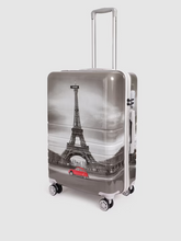 Load image into Gallery viewer, Paris Print 360 Degree Rotation Hard-Sided Cabin-Sized Trolley Bag
