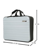 Load image into Gallery viewer, Teakwood Hard Shell Business Carryall with 16-Inch Laptop Compartment, Laptop Sleeve, Organizer Pockets, Trolley Sleeve, Comfortable Handles &amp; Adjustable Detachable Shoulder Strap

