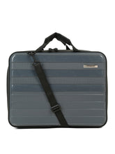 Load image into Gallery viewer, Teakwood Hard Shell Business Carryall with 16-Inch Laptop Compartment, Laptop Sleeve, Organizer Pockets, Trolley Sleeve, Comfortable Handles &amp; Adjustable Detachable Shoulder Strap
