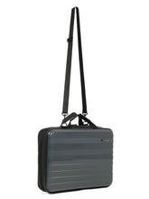 Load image into Gallery viewer, Teakwood Hard Shell Business Carryall with 16-Inch Laptop Compartment, Laptop Sleeve, Organizer Pockets, Trolley Sleeve, Comfortable Handles &amp; Adjustable Detachable Shoulder Strap
