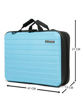 Load image into Gallery viewer, Teakwood Hard Shell Business Carryall with 16-Inch Laptop Compartment, Laptop Sleeve, Organizer Pockets, Trolley Sleeve, Comfortable Handles &amp; Adjustable Detachable Shoulder Strap
