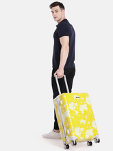 Load image into Gallery viewer, Aeroplane Printed 360 Degree Rotation Hard Cabin Trolley Bag
