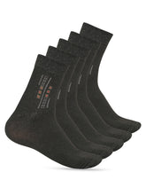 Load image into Gallery viewer, Teakwood Leathers Men's Pack Of 5 Cotton Above Ankle Length Socks
