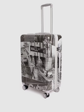 Load image into Gallery viewer, Subway Print 360 Degree Rotation Hard-Sided Cabin-Sized Trolley Bag
