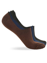 Load image into Gallery viewer, Teakwood Leathers Men's Pack Of 3 Cotton Shoe Liner Socks

