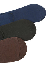 Load image into Gallery viewer, Teakwood Leathers Men's Pack Of 3 Cotton Shoe Liner Socks
