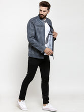 Load image into Gallery viewer, Teakwood Leathers Blue Men&#39;s 100% Genuine Leather Jacket
