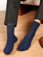 Load image into Gallery viewer, Teakwood Leathers Men's Pack Of 3 Cotton Above Ankle Length Socks
