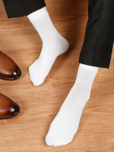Load image into Gallery viewer, Teakwood Leathers Men's  Pack Of 3 Cotton Above Ankle Length Socks

