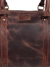 Load image into Gallery viewer, Teakwood Genuine Leather Duffel bag
