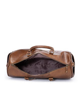 Load image into Gallery viewer, Teakwood Unisex Genuine Leather Duffel Travel Bag || Travelling Bag for Men/Women
