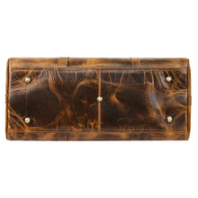 Load image into Gallery viewer, Teakwood Genuine Leather Duffel bag

