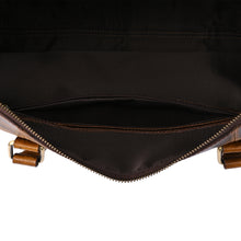Load image into Gallery viewer, Teakwood Genuine Leather Duffel bag
