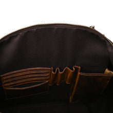 Load image into Gallery viewer, Teakwood Genuine Leather Duffel bag
