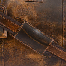 Load image into Gallery viewer, Teakwood Genuine Leather Duffel bag
