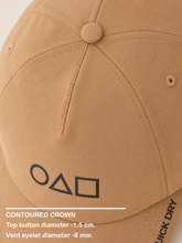 Load image into Gallery viewer, Teakwood Leather Unisex Solid Color Adjustable Casual Sports Cap with Self-Fabric Strap Closure, Curved Brim, Structured Six-Panel Design &amp; Quick Dry Fabric
