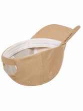Load image into Gallery viewer, Teakwood Leather Unisex Solid Color Adjustable Casual Sports Cap with Self-Fabric Strap Closure, Curved Brim, Structured Six-Panel Design &amp; Quick Dry Fabric
