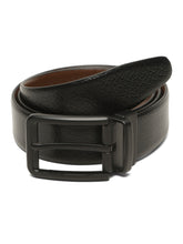 Load image into Gallery viewer, Teakwood Men's Premium Genuine Leather 2-in-1 Reversible Belt | Black &amp; Brown Natural Grain Leather Finish | Matte Black  Classic Edge Pin Buckle | Adjustable 35 mm Dress Belt for Formal, Casual, Office &amp; Business Wear
