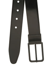 Load image into Gallery viewer, Teakwood Men's Premium Genuine Leather 2-in-1 Reversible Belt | Black &amp; Brown Natural Grain Leather Finish | Matte Black  Slim Frame Pin Buckle | Adjustable 35 mm Dress Belt for Formal, Casual, Office &amp; Business Wear
