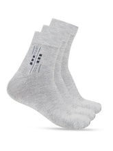 Load image into Gallery viewer, Teakwood Leathers Men's Pack Of 3 Cotton Above Ankle Length Socks
