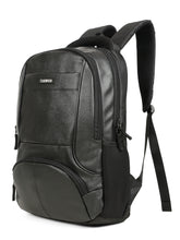 Load image into Gallery viewer, Teakwood Leathers Unisex 35L Laptop Backpack | Premium Vegan Leather | Fits Up to 18 Inch Laptop | Padded Laptop Compartment, Organizer Pockets &amp; Breathable Back Panel | Travel, Office &amp; Business Backpack, Black
