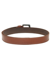 Load image into Gallery viewer, Men’s Genuine Leather Belt, Pebble Grain Texture, Pin Buckle, Rugged Casual Wear
