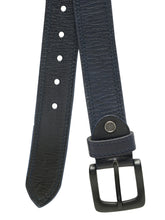Load image into Gallery viewer, Men’s Genuine Leather Belt, Pebble Grain Texture, Pin Buckle, Rugged Casual Wear
