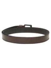 Load image into Gallery viewer, Men’s Genuine Leather Belt, Pebble Grain Texture, Pin Buckle, Rugged Casual Wear

