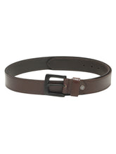 Load image into Gallery viewer, Men’s Genuine Leather Belt, Pebble Grain Texture, Pin Buckle, Rugged Casual Wear
