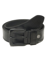 Load image into Gallery viewer, Men’s Genuine Leather Belt, Pebble Grain Texture, Pin Buckle, Rugged Casual Wear
