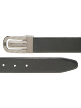 Load image into Gallery viewer, Men Black &amp; Brown Solid Reversible Leather Belt

