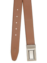Load image into Gallery viewer, Men Black &amp; Brown Solid Reversible Leather Belt
