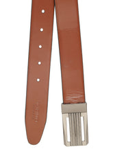Load image into Gallery viewer, Men Black &amp; Brown Solid Reversible Leather Belt
