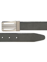 Load image into Gallery viewer, Men Black &amp; Brown Solid Reversible Leather Belt
