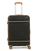 Load image into Gallery viewer, Teakwood Large Hard Shell Travel Trolley Luggage with 360° Dual Spinner Wheels, Unbreakable Scratch-Resistant Body, Side Combination Lock, Heavy-Duty Zippers, Mesh Organizer &amp; Elastic Cross Straps
