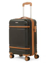 Load image into Gallery viewer, Teakwood Large Hard Shell Travel Trolley Luggage with 360° Dual Spinner Wheels, Unbreakable Scratch-Resistant Body, Side Combination Lock, Heavy-Duty Zippers, Mesh Organizer &amp; Elastic Cross Straps
