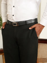Load image into Gallery viewer, Men Black &amp; Brown Solid Reversible Leather Belt
