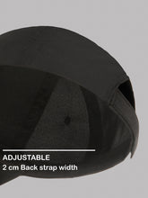 Load image into Gallery viewer, Teakwood Leather Unisex Solid Color Adjustable Casual Sports Cap with Self-Fabric Strap Closure, Curved Brim, Structured Six-Panel Design &amp; Quick Dry Fabric
