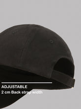 Load image into Gallery viewer, Teakwood Unisex Premium Solid Color Casual Cap | Adjustable Metal Buckle Strap Closure | Structured Six-Panel Design with Curved Brim &amp; Embroidered Slogan | Stylish Everyday Wear
