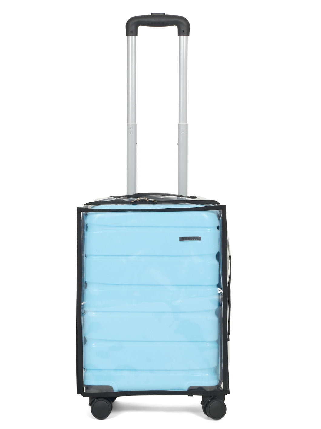 Transparent Luggage Trolley Cover