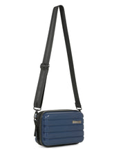Load image into Gallery viewer, Teakwood Unisex Hard Shell Travel Organizer Crossbody Bag with Adjustable Shoulder Strap, Zipper Closure &amp; Dual Inner Pockets for Electronics and Accessories
