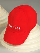 Load image into Gallery viewer, Teakwood Unisex Solid Color Adjustable Casual Cap with Metal Buckle Closure, Curved Brim, Structured Six-Panel Design &amp; Embroidered Slogan
