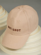 Load image into Gallery viewer, Teakwood Unisex Solid Color Adjustable Casual Cap with Metal Buckle Closure, Curved Brim, Structured Six-Panel Design &amp; Embroidered Slogan
