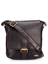 Load image into Gallery viewer, Teakwood Genuine Leather Unisex Bag
