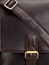 Load image into Gallery viewer, Teakwood Genuine Leather Unisex Bag
