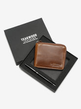 Load image into Gallery viewer, Teakwood Genuine Leather Accessory Gift Set
