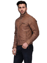 Load image into Gallery viewer, Teakwood Genuine Leathers Jacket (Tan)
