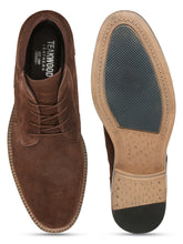 Load image into Gallery viewer, Men Lace-Up Boot Leather Shoes
