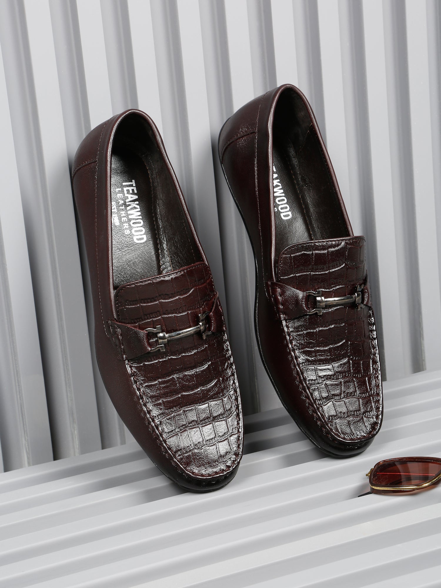 Elegant Brown Textured Loafers Envoy | Bed Stu – Bed|Stü main image 2